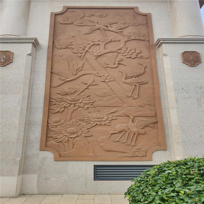 酒店砂岩浮雕壁画装饰 砂岩浮雕定制