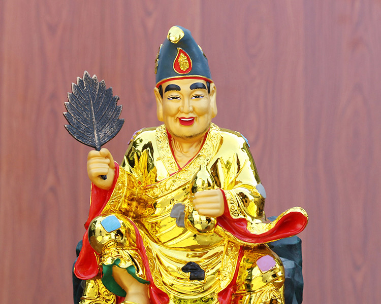 活佛济公佛像居家供奉树脂风水摆件降龙罗汉办公室装饰品厂家供货