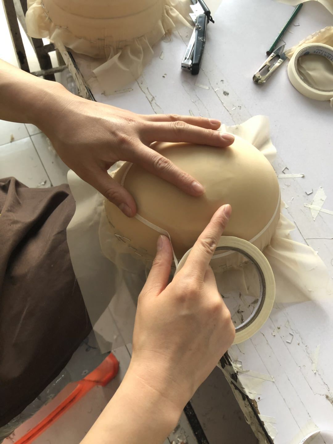 男发块假发男士短发quiff短发可背头帅气男士织发补发青岛假发