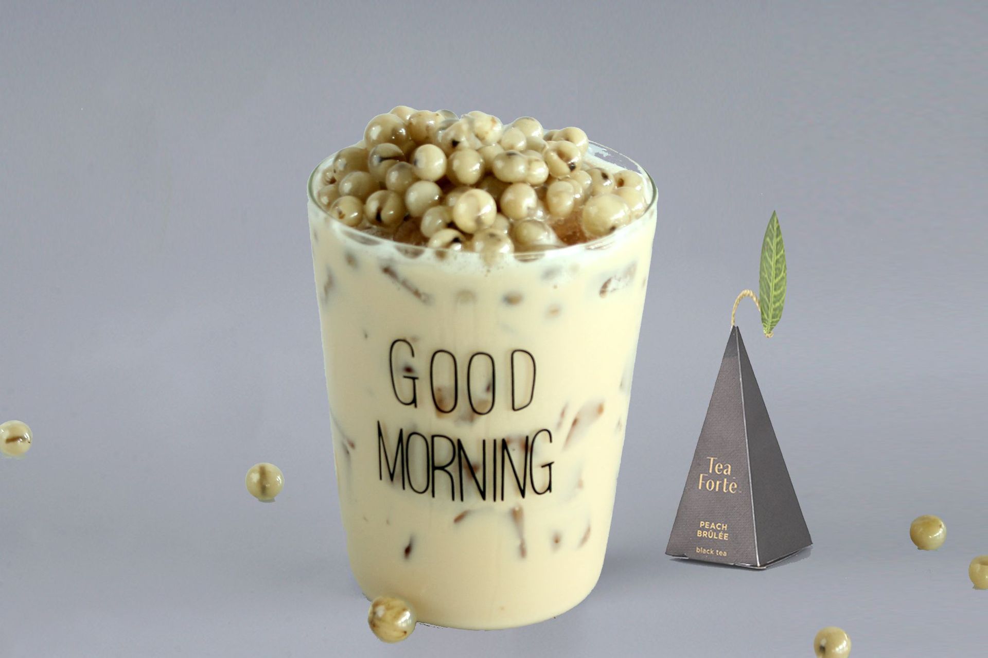 青稞爆粿 燕麦 黑糯米 薏米杂粮罐头 甜品奶茶辅料 爆爆蛋850克