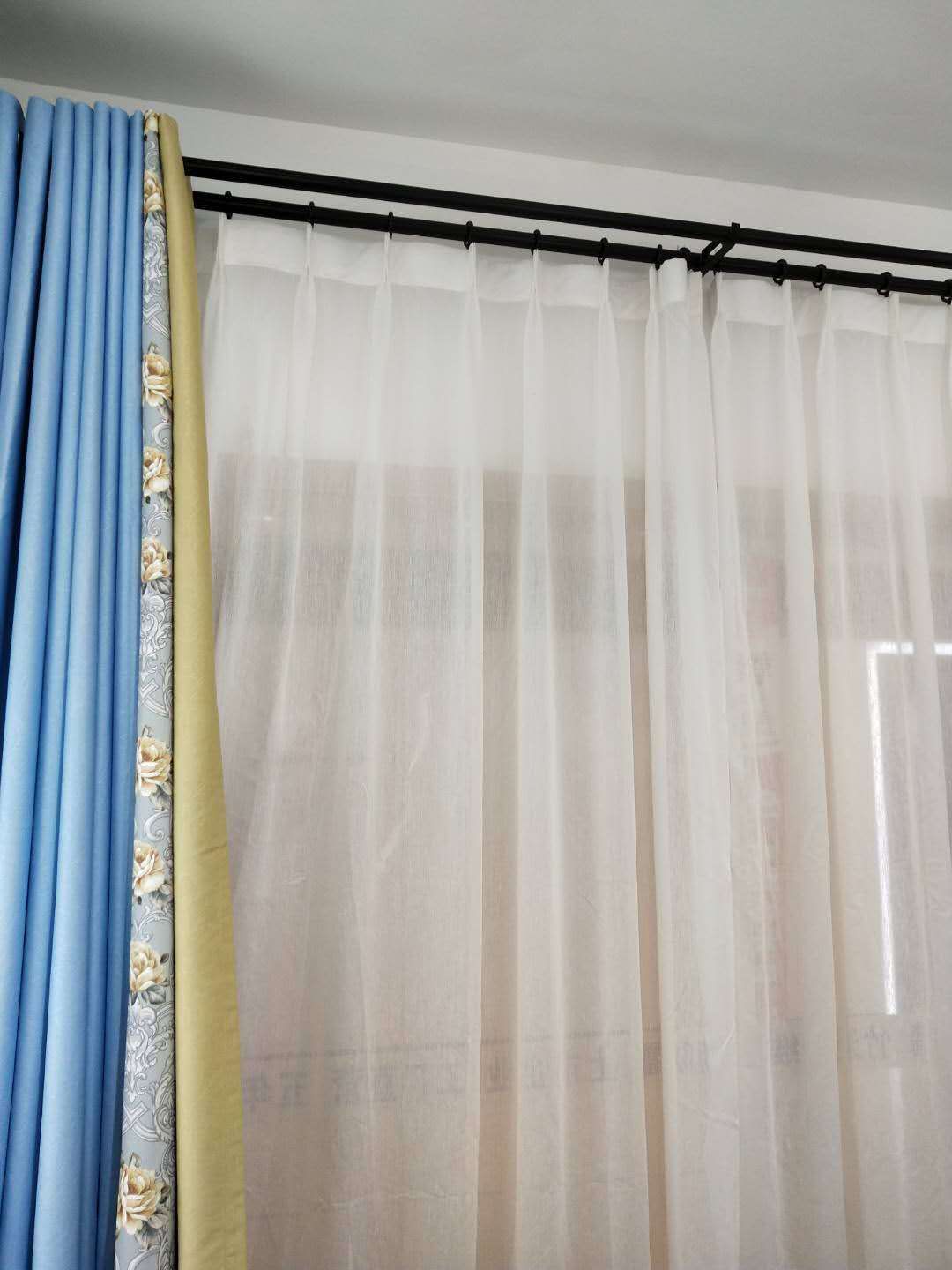 电动罗马杆_智能窗帘精灵电动罗马杆黑色白色金色多个颜色 - 阿里巴巴