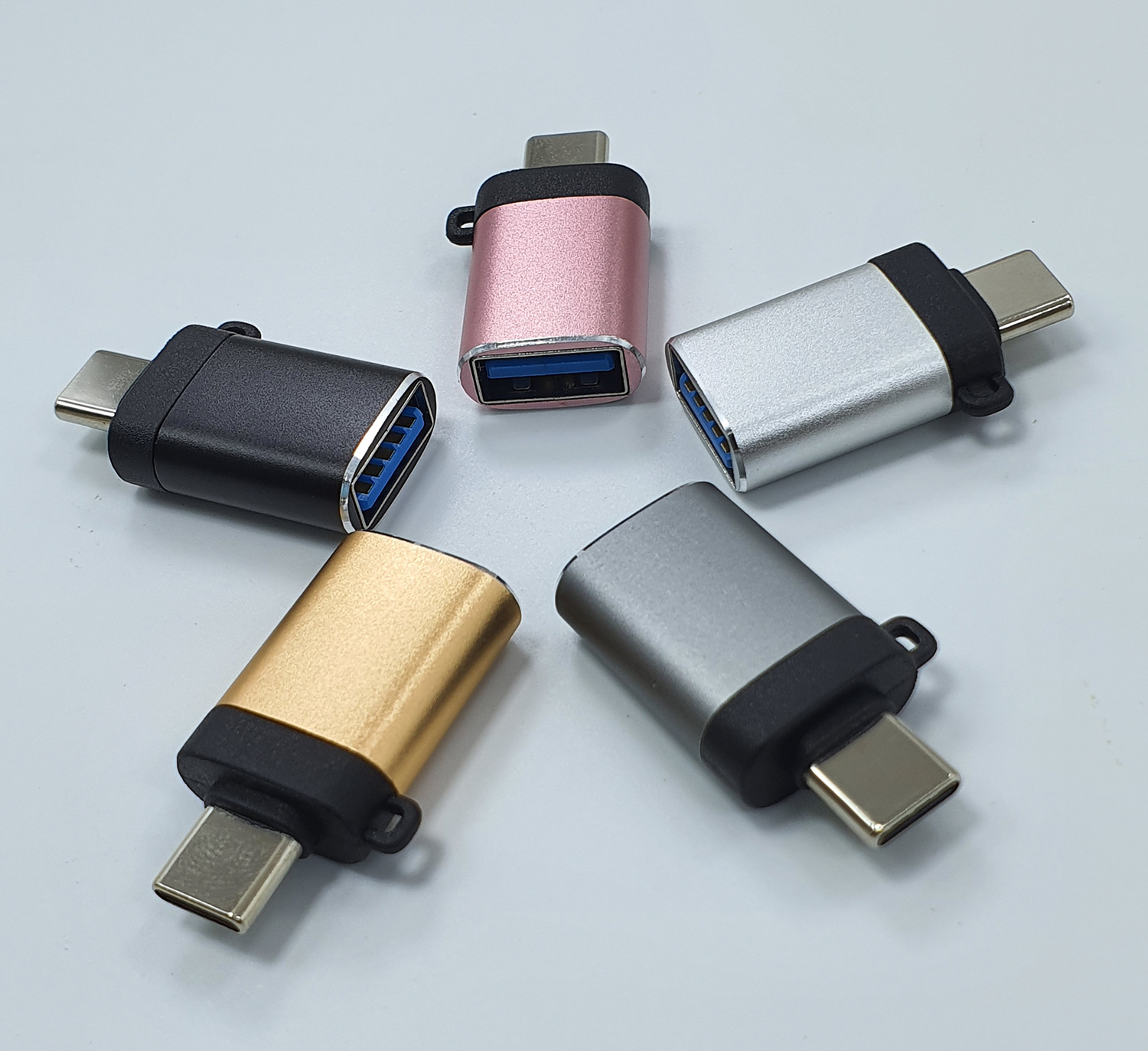 0转接头 otg转接头手机u盘读卡器type-c转接头