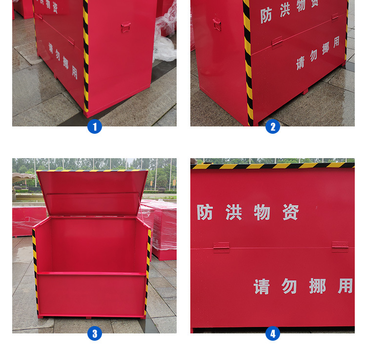 消防黄沙箱防汛灭火箱加油站消防专用1/2立方沙箱不锈钢定做订做