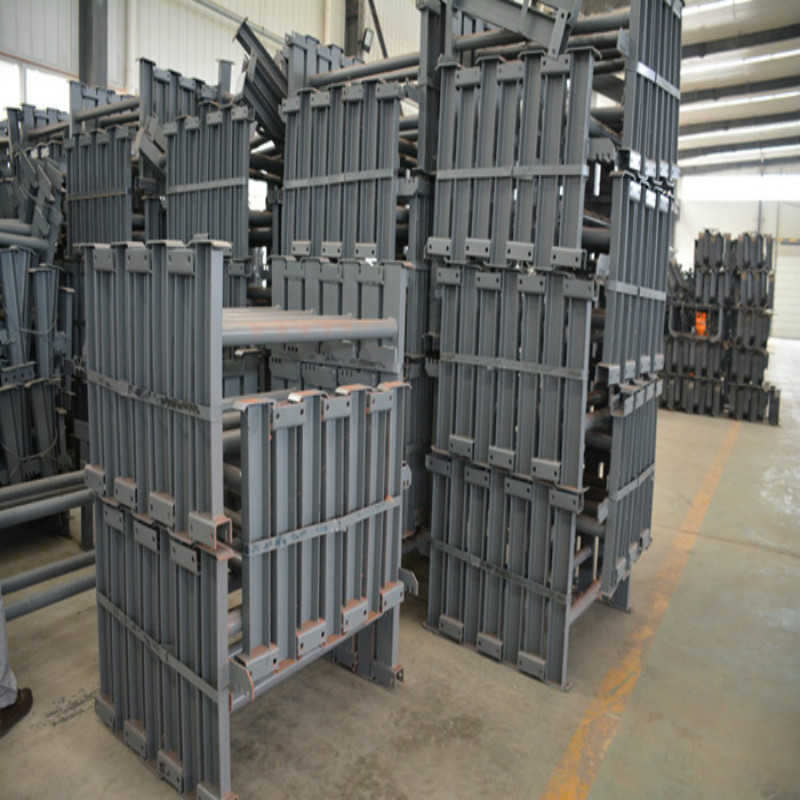 煤矿用井下h架纵梁管 三节连托辊 马鞍座支架 皮带输送机配件支腿