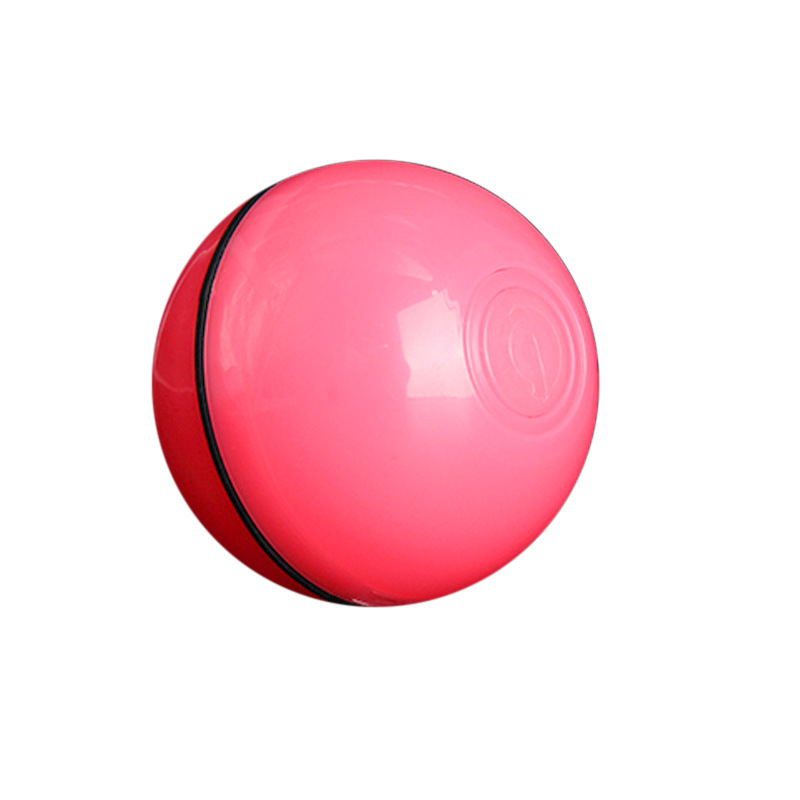 Cat Toy Ball LED Flash Ball USB Charging Laser Cat Teasing Ball Self-Hi Cat Toy Luminous Automatic Direction Changing