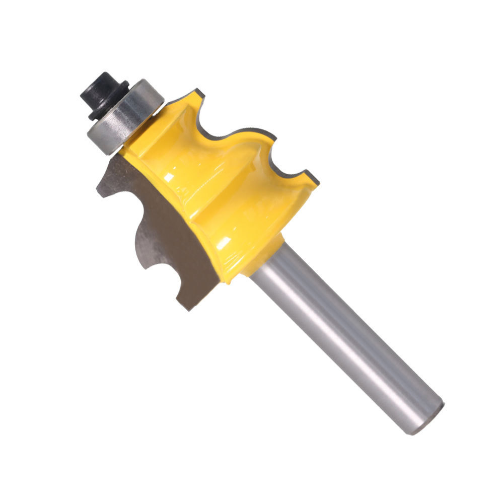 8mm柄 曲线弧刀木工铣刀扶手刀弧曲线刀异形花边刀电木铣锣机刀头