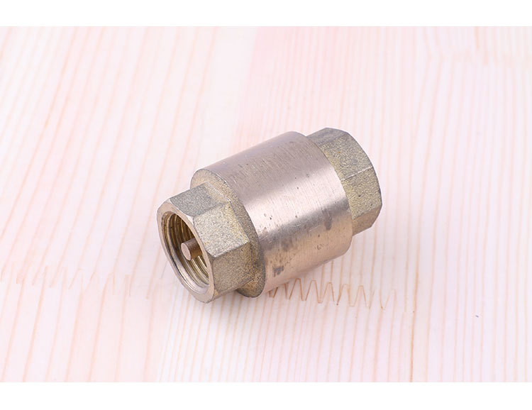 全铜加厚款蒸汽锅炉发生器止回阀4分自动加水水泵锅炉连接单向阀