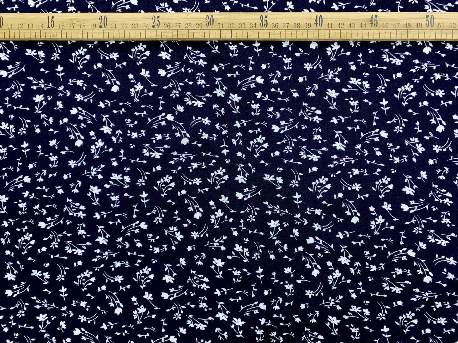 人棉皱 棉绸雪纺皱印花裙面料 波西米亚女装碎花连衣裙衬衫布料