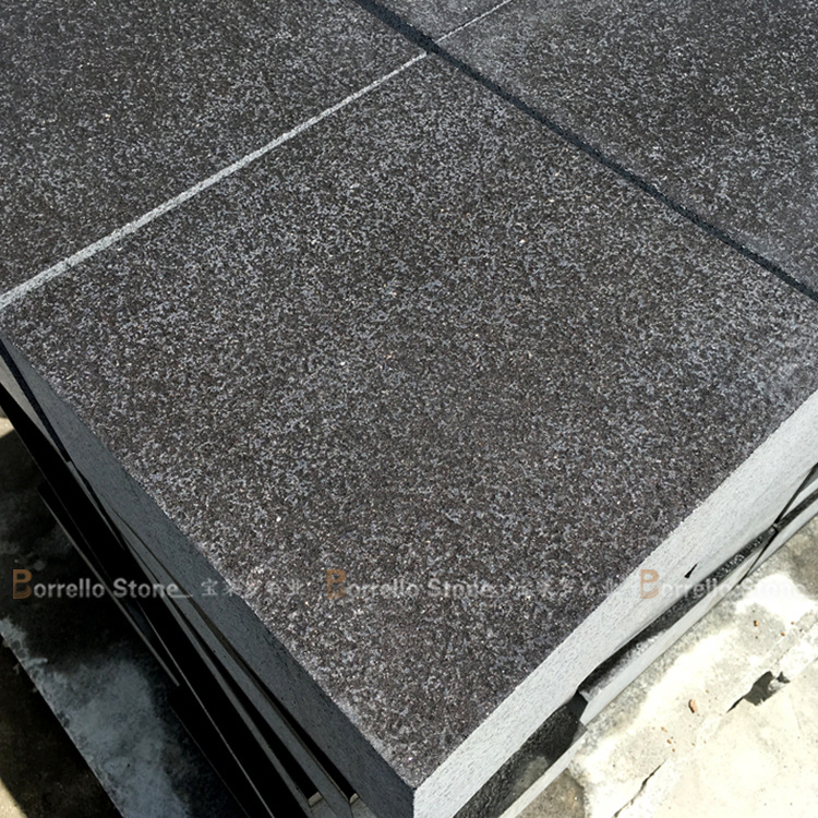 黑色石材黑色花岗岩外墙干挂板丰镇黑大理石烧面