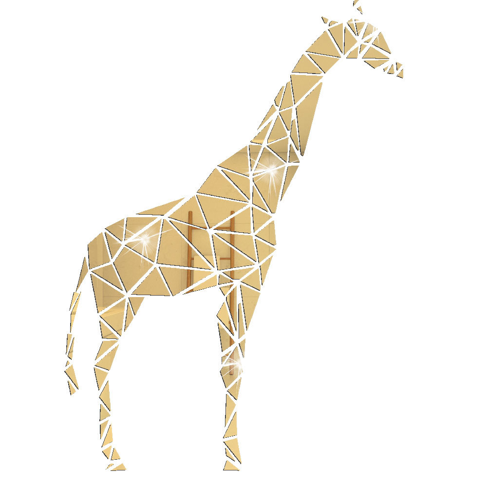 长颈鹿几何图形设计图片