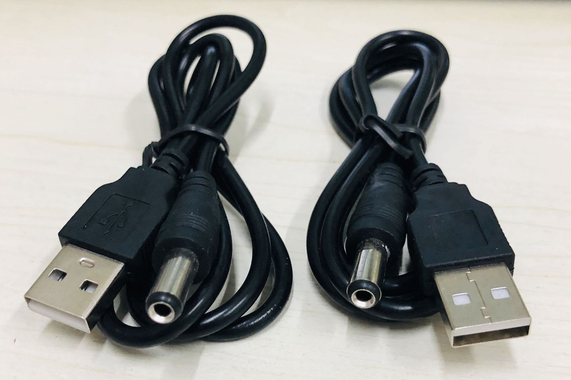 5*2.1电源线usb转dc5.5充电线0.8米dc5521产品电源配机线批发