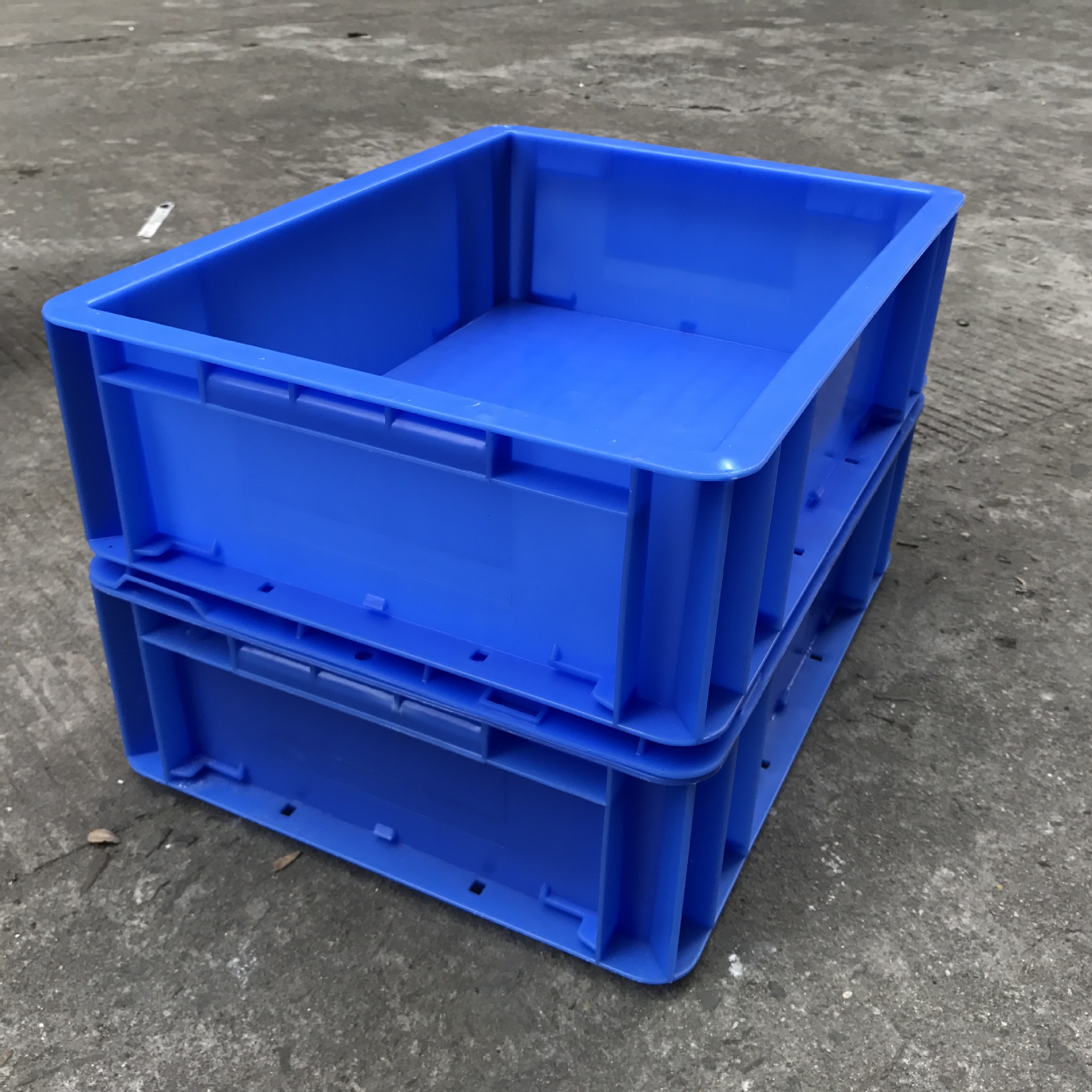 直销欧标周转箱塑料周转箱汽车零件物流仓库五金工具中转框批发