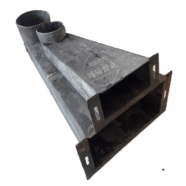 女儿墙雨水斗 侧入式落水口厂家 屋面铸铁雨漏直排斗批发