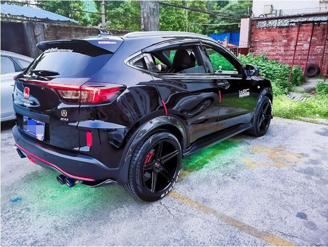 【分享】陪伴我一年的xrv黑武士(简单改装装饰)_本田xr-v/hr-v论坛