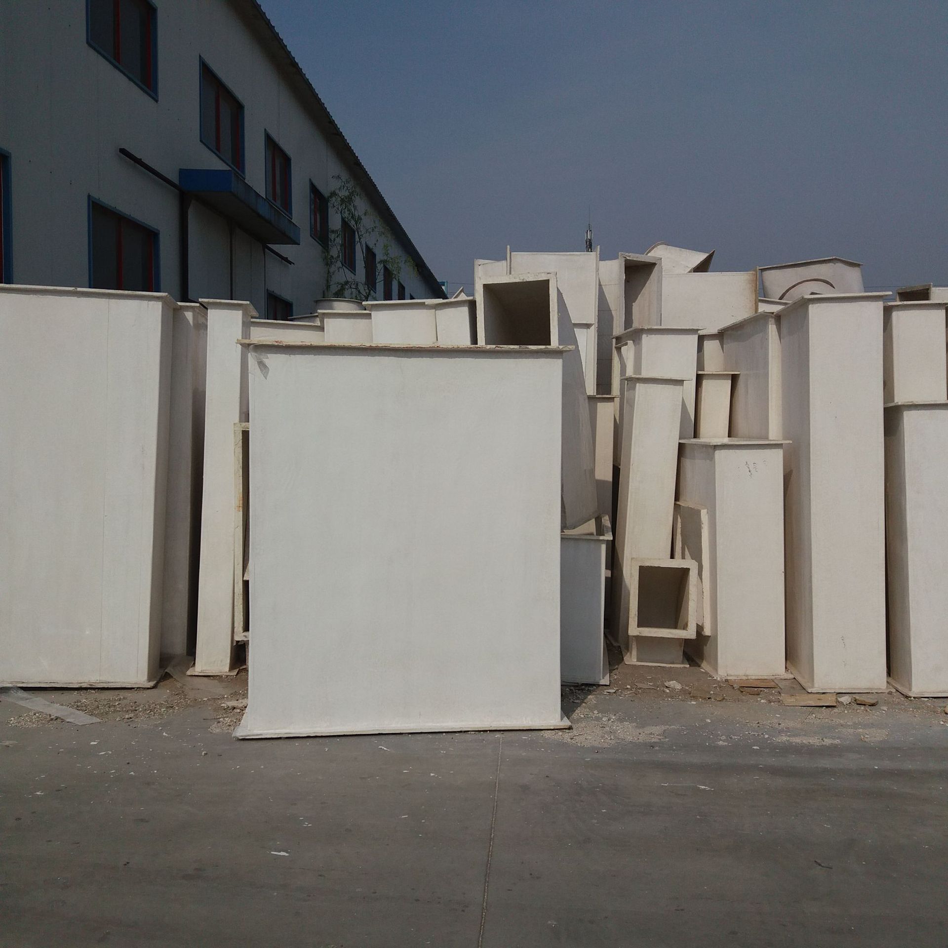 内蒙古保温地下车库通风消防排烟无机玻璃钢风管价格