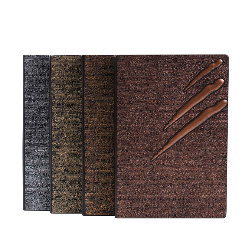 New Embossed European Retro Pu Notebook Notepad Travel Souvenir Gift