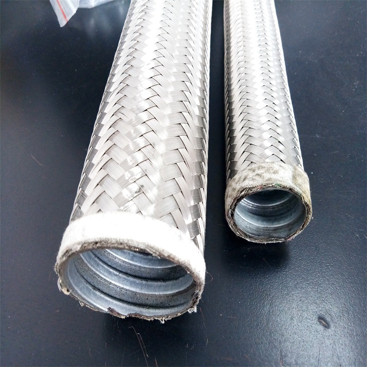 岳阳供应20mm不锈钢编织金属软管 6分防爆蛇皮管价格
