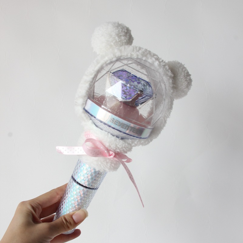 韩国seventeen17应援棒灯套克拉棒保护套子毛绒演唱会二代周边