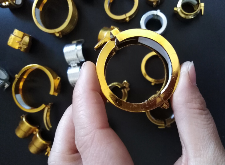 塑料酒瓶卡扣 白酒洋酒酒瓶金属卡扣锁扣 陶瓷瓶仿古卡扣