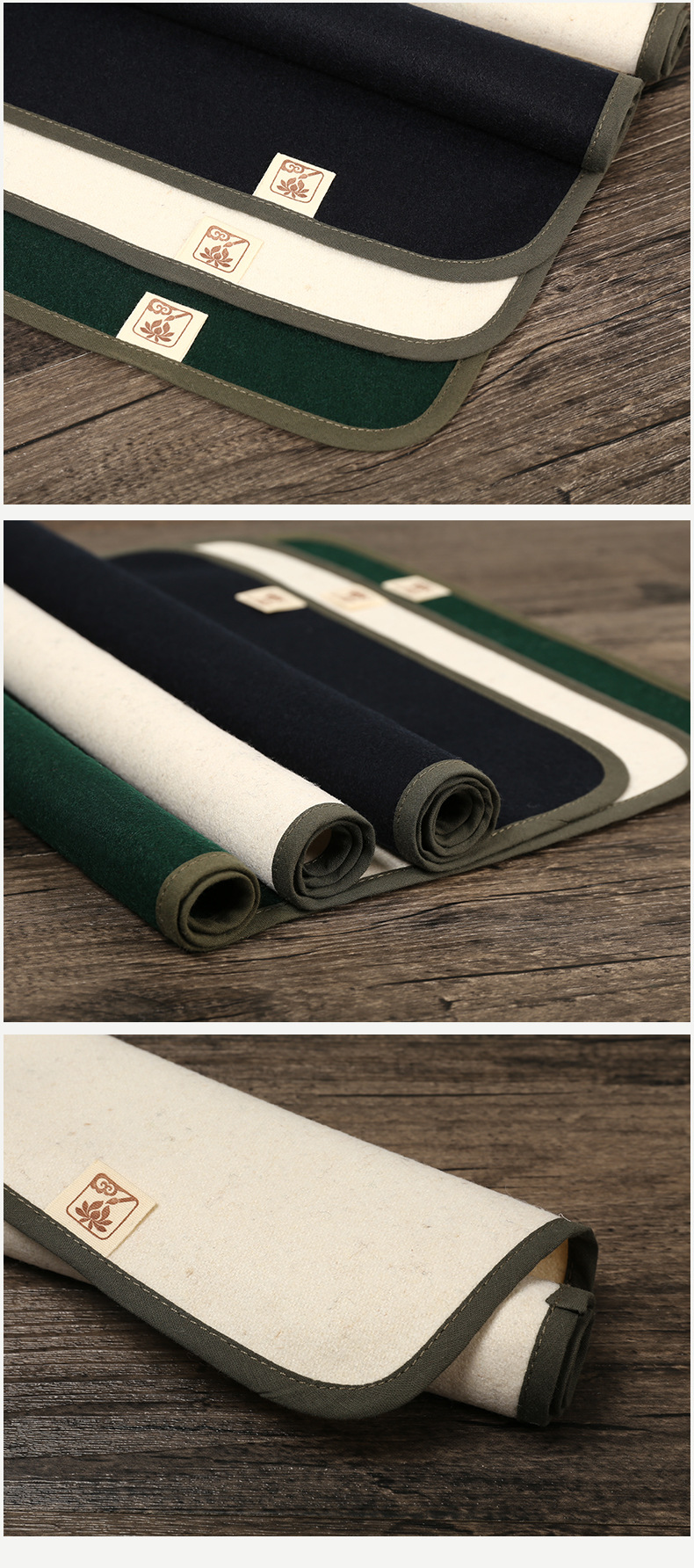 纯羊毛书画毛毡水洗毛毡轻薄柔软可清洗干净书法国画毛笔字垫桌布