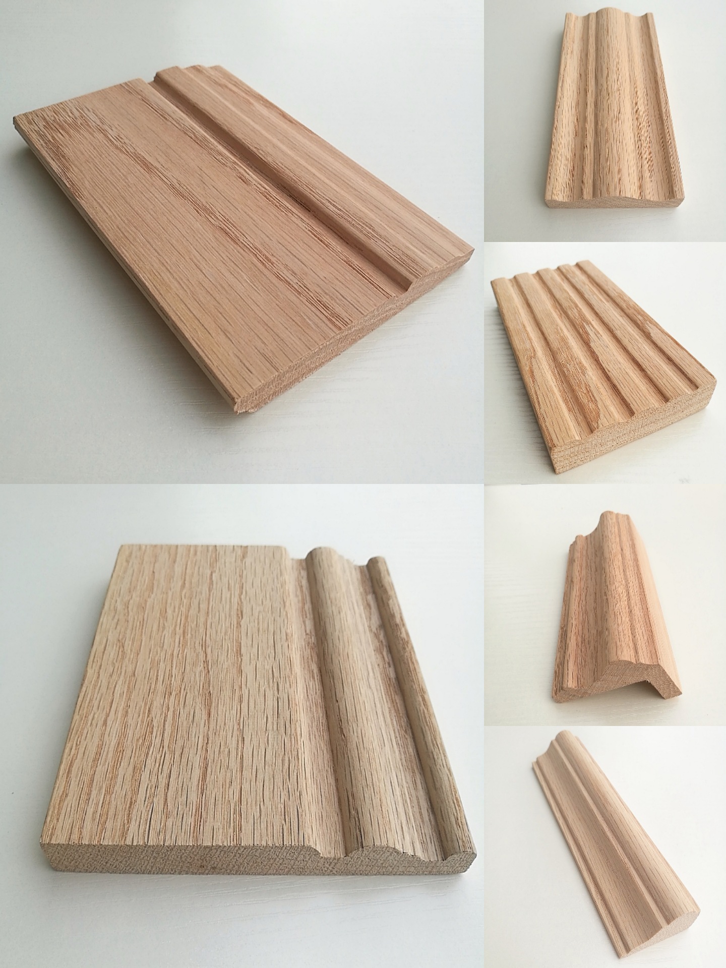 爆款厂家直销实木罗马柱衣柜线条背景墙装饰线条定制衣柜原木红橡