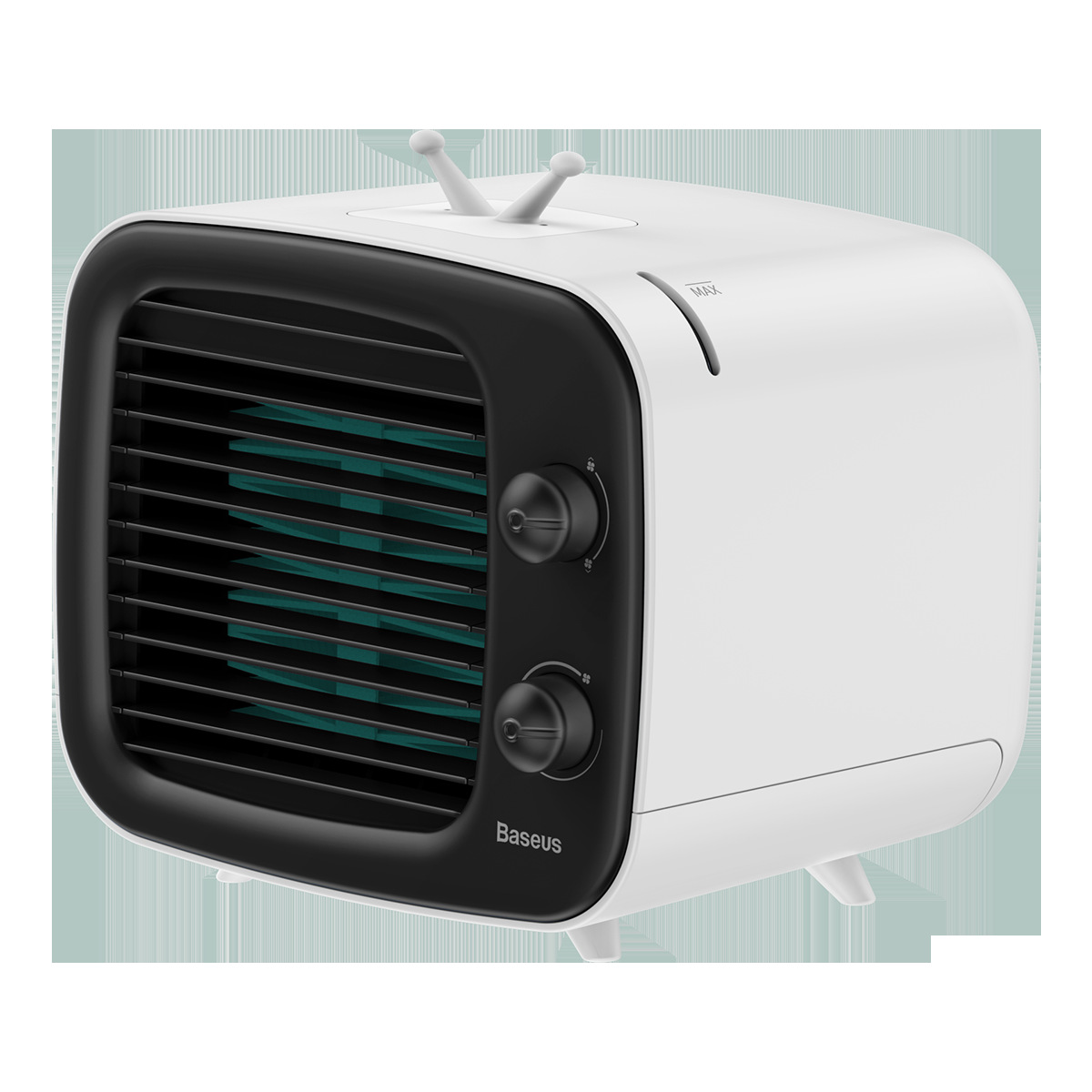 baseus 卧室加湿器冷风电风扇时光桌面空调扇办公室迷你静音风扇