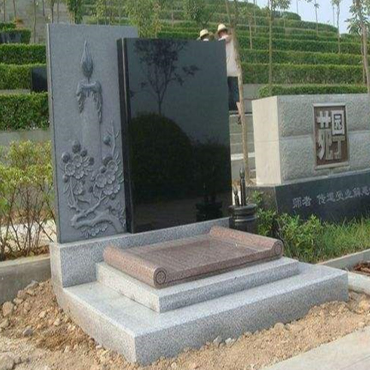 墓碑墓群各种造型是否跨境出口专供货源否加工定制是雕刻工艺手工净重