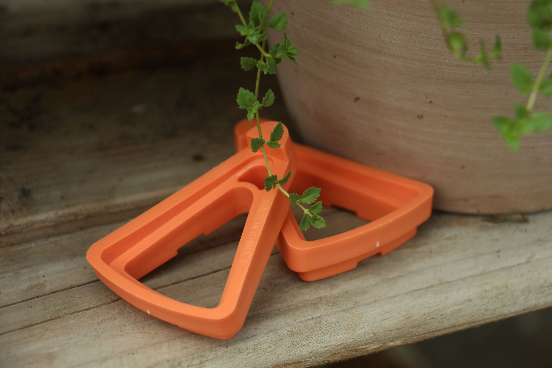 花盆垫脚通风透气防止根腐抬高花盆绿植庭院多肉月季可叠12块一包