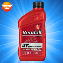 康度摩托车机油 kendall 4T 10W-40 进口半合成 摩托车发动机机油