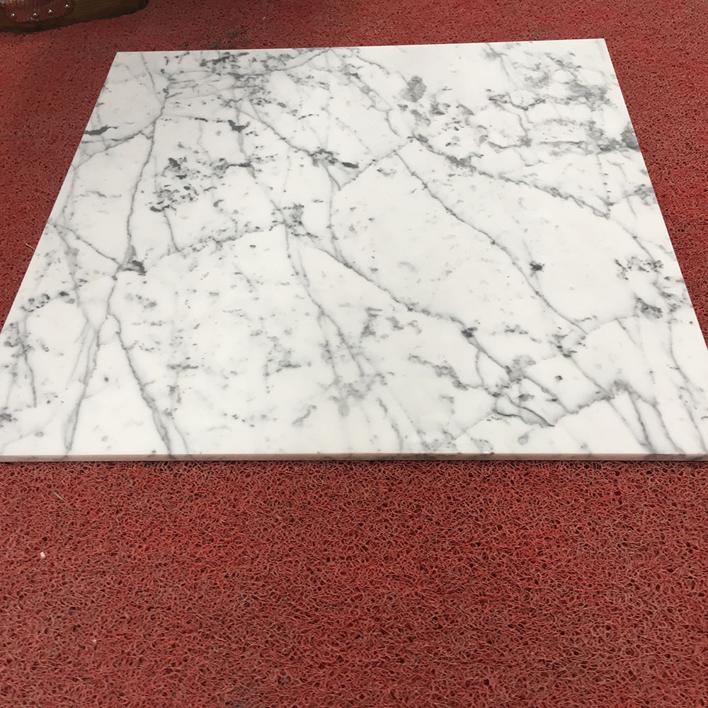 进口大理石荒料客厅卫生间厨房墙地砖细花细纹雪花白规格板定制