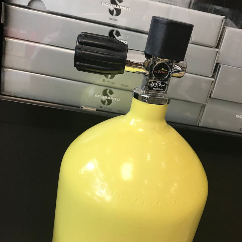 12升潜水气瓶 钢瓶 碳纤维 高压氧气罐 压缩空气气瓶 12l 铝合金