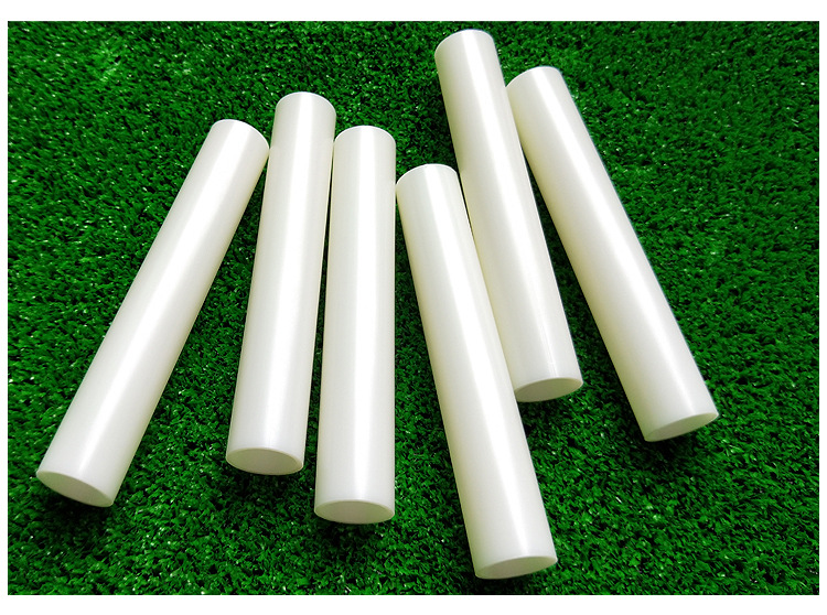 乳白色22mm塑料包装圆管pc18650电池保护套管pc防火防静电保护套