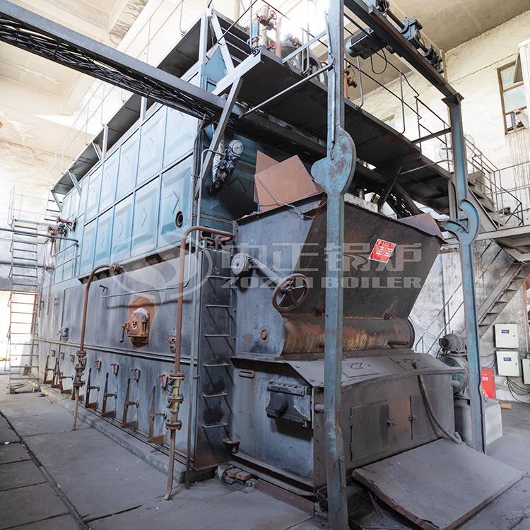 中正锅炉 燃煤蒸汽锅炉 卧式双锅筒水管锅炉可供食品印染厂低排放