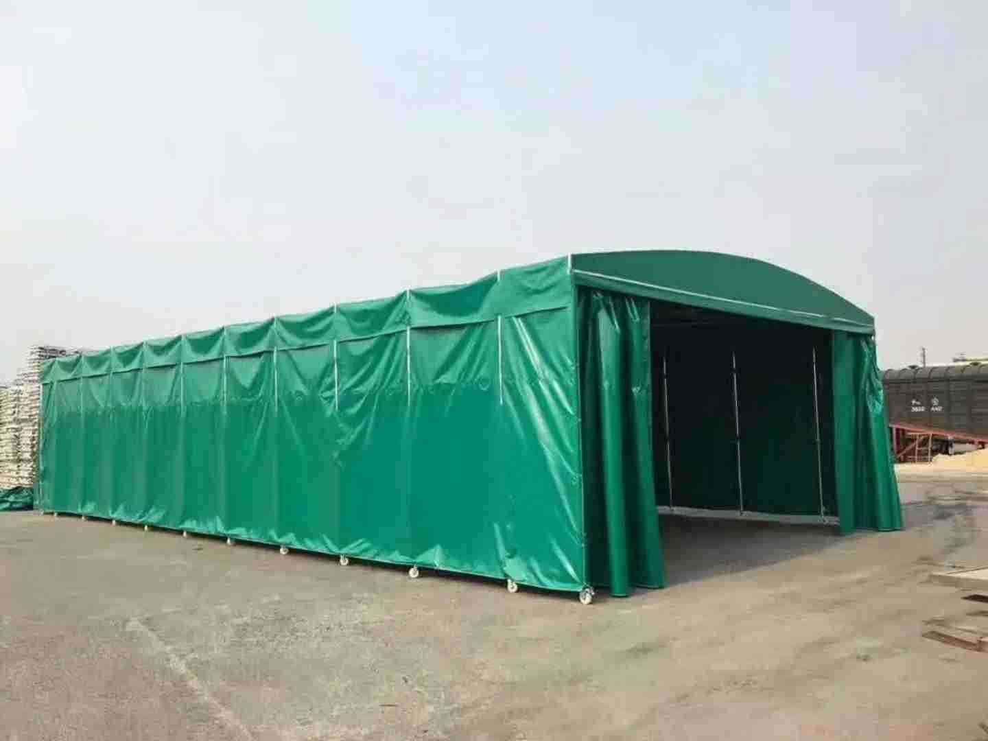 厂家定做各类pvc篷盖布成品推拉篷车库篷防雨布遮阳帘卡车罩