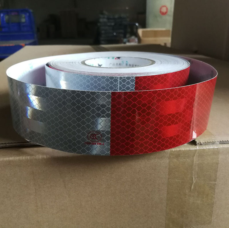 通明反光条 汽车反光膜 红白全白 通明c000368车身反光贴