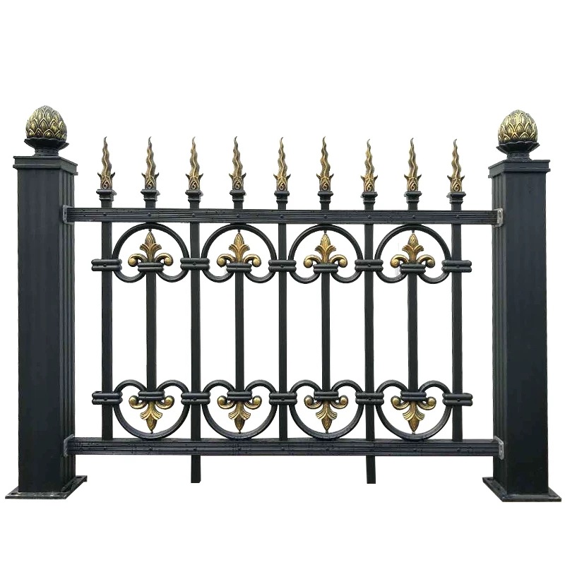 厂家直销 铝合金护栏 高档铝艺护栏欧式别墅复古护栏高档围墙