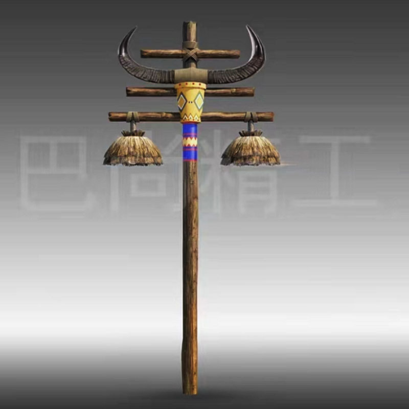 牛角景观灯
