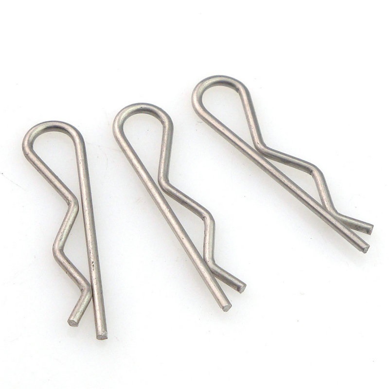 弹簧钢b型弹性开口销b型波浪销r型双圈销r形销子卡销发夹锁销插销