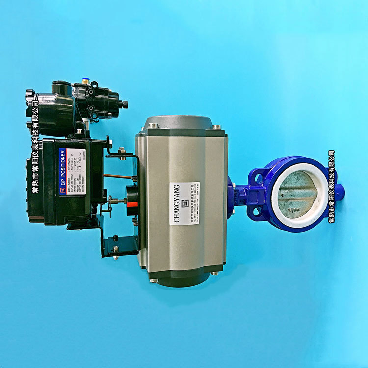 cy阀门定位器配气动调节阀,气动调节阀配阀门定位器,常熟常阳