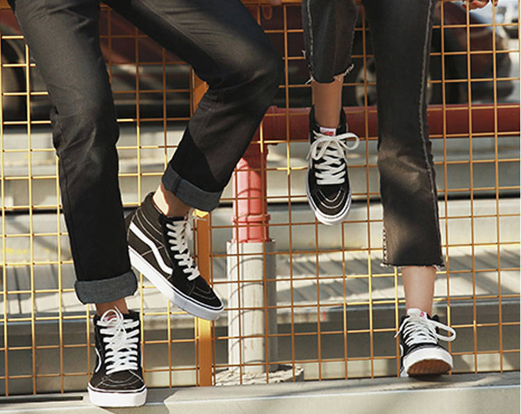 韩版ulzzang万斯邱瑞特高帮男鞋帆布鞋权志龙同款鞋ins高帮女鞋子