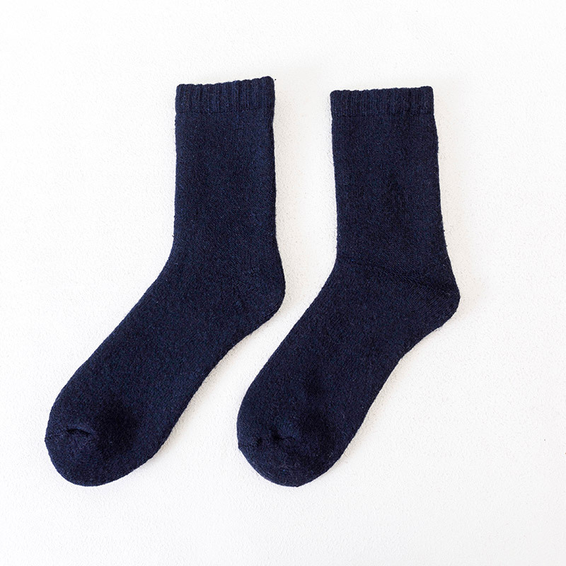 Northeast Winter Super Thick Thick Wool Socks Men and Women plus Velvet Warm Cotton Socks