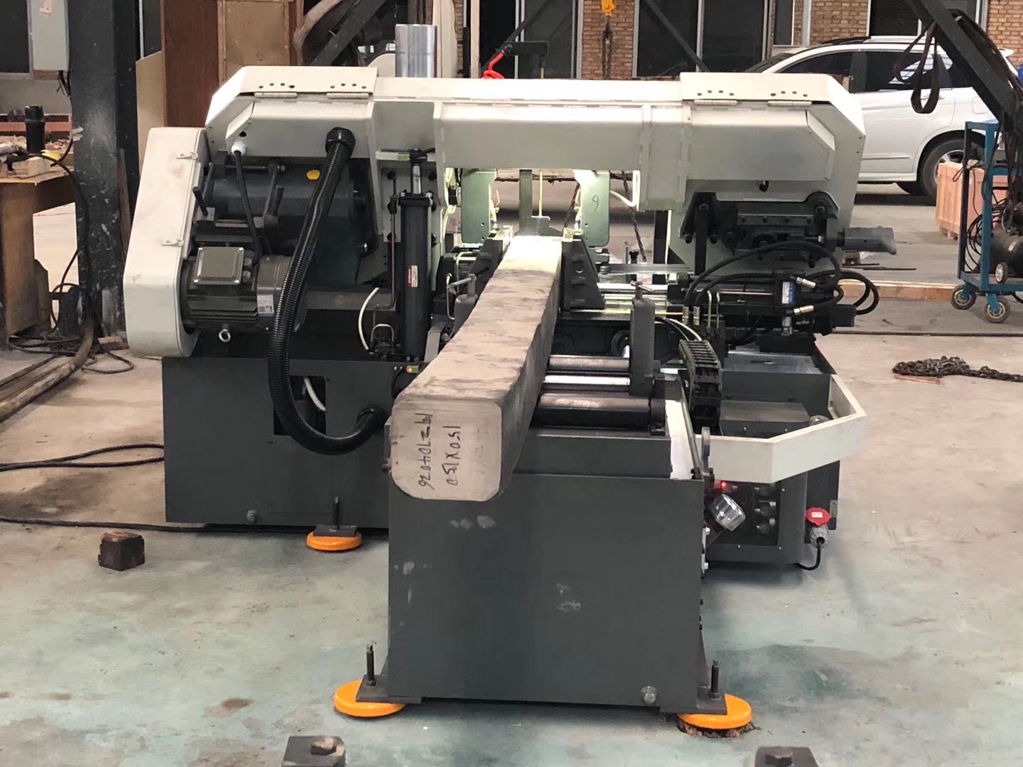 锯力煌c33数控全自动 带锯床高速智能带锯床液压带锯床双柱带锯床