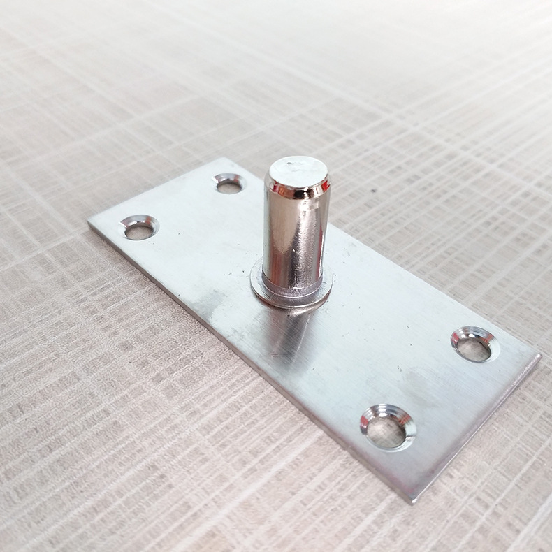 厂家直销不锈钢顶轴 地弹簧配件顶片不锈钢上顶轴片