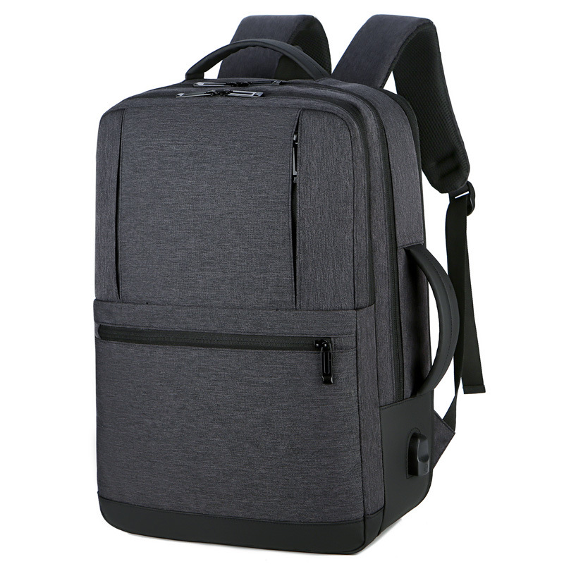 Large Capacity Scalable Travel Backpack Cross-Border New Arrival USB Multi-Function Waterproof Business Men's Computer Backpack