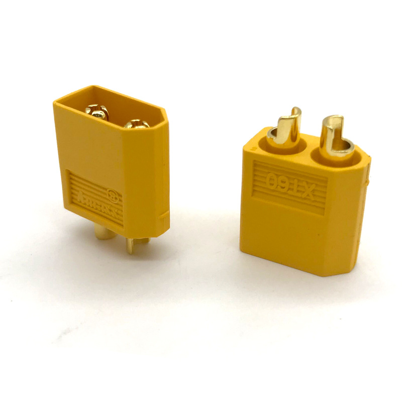 高品质电池插头 xt60连接器 防火阻燃电池接插件 无人机接线端子