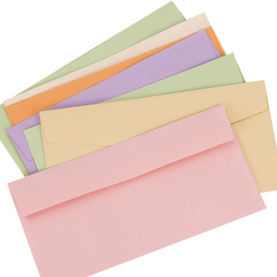 5号彩色信封定制 特种纸亚马逊出口信封 进口彩胶纸信封