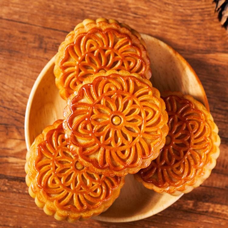 水果月饼红枣月饼80克中秋节日散装枣蓉月饼糕点月饼生产厂家批发