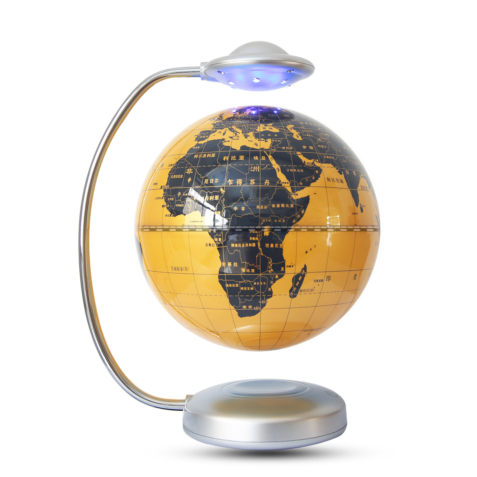 8寸磁悬浮灯地球仪 高端科技2020新品新奇特创意实用礼品厂家直供