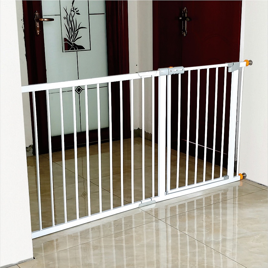 免打孔室内阳台安全门护栏宠物狗狗围栏隔离婴儿童宝宝楼梯口栅栏