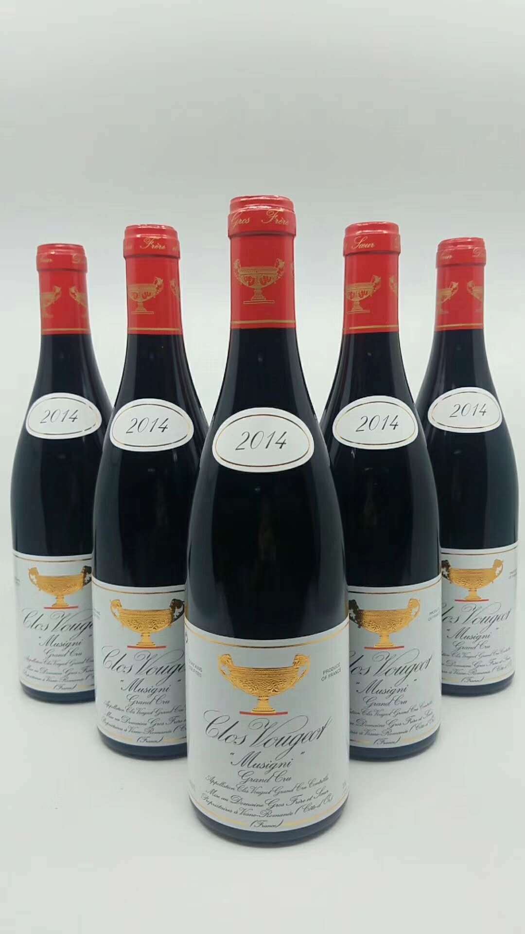 勃艮第大金杯伏旧园红酒gros frere et soeur clos de vougeot